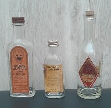 Lot 3 Flacon pharmacie en