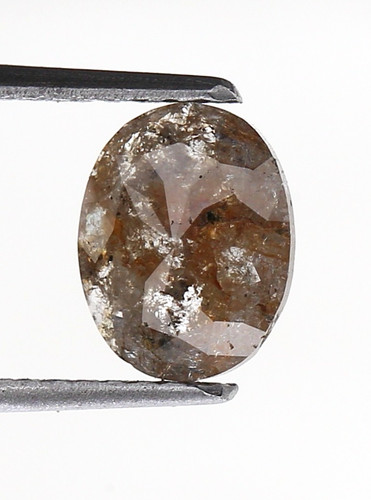 Diamant naturel rose cut ovale - cut,