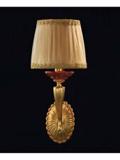 Applique Murale Classique En Laiton Avec Abat-Jour