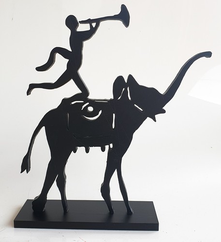 Pyb signed elephant dali - pyb,