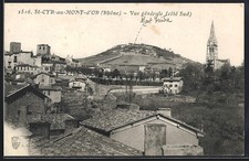 CPA Saint-Cyr-au-Mont-d´Or /Rhône, Vue générale, côté Sud 