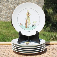 Set de 6 assiettes à dessert