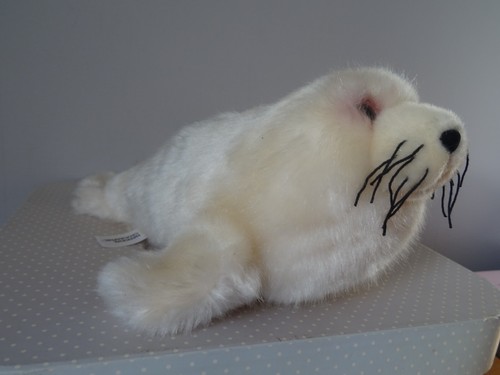 Bebe phoque peluche - bebe,
