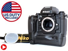 [N Mint ] Nikon F4E F4 E Af Reflex 35mm Caméra à Film W/MB-23 Prise Batterie De