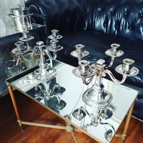 Rare paire bout table - de,