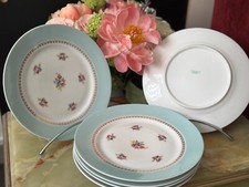 Lot de 6 assiettes 24 cm Porcelaine de Limoges Georges Boyer