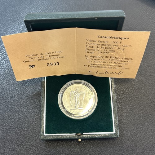 France coffret monnaie 100 - -,