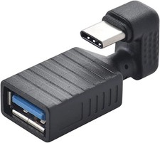 Adaptateur USB C coudé à 180