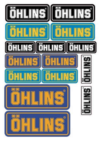 Sticker ohlins moto - ohlins, sponsor