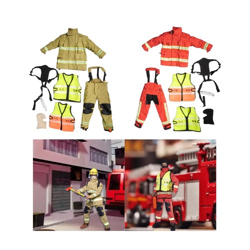 Tenue pompier l échelle - de, l'échelle