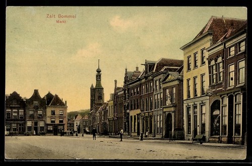 Carte postale zalt bommel - carte,