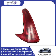 🇫🇷 FEU ARRIERE GAUCHE  PEUGEOT 206 SW 02-06 ➤6350R4 ♻️