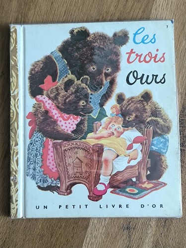 Ancien livre les trois ours - ,
