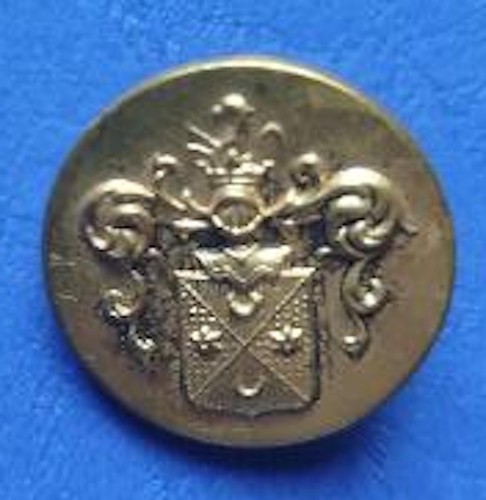 Ancien bouton armoiries - ancien,