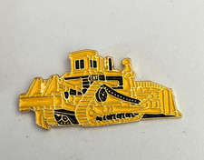 09 -  Pin's ENGIN CHANTIER TRAVAUX PUBLICS BULLDOZER CAT CATERPILLAR