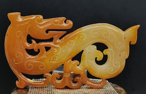 Jade hetian céladon ambre - hetian,