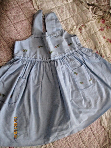 Robe vintage coton avec - robe,