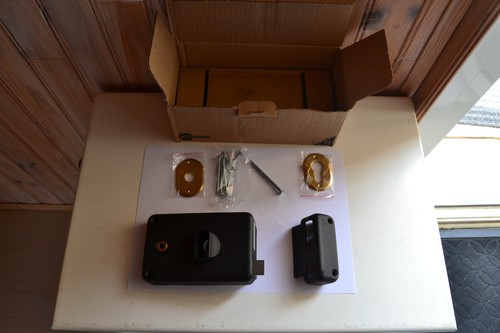 Serrure portail applique - en,
