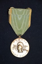 MEDAILLE AMERICAINE CORPS MILITAIRE FEMININ 1942-AMERICAN WOMEN'S ARMY CORPS 2°W