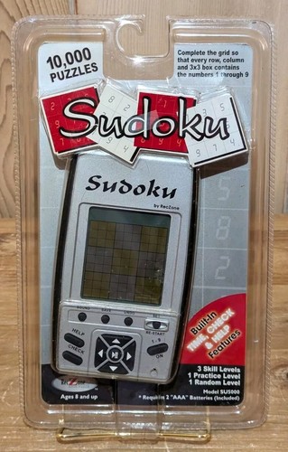 Sudoku electronic handheld - sudoku,