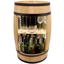 Bar en bois avec étagère et