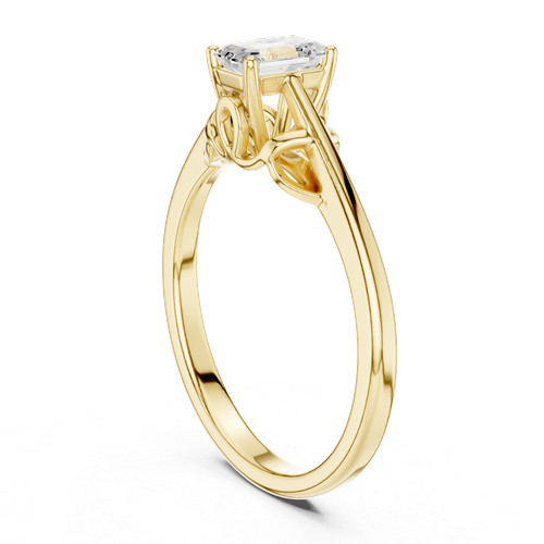 Bague couronne haute - , femme