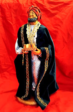 Grand santon en terre cuite