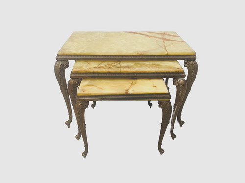 Table basse gigogne style