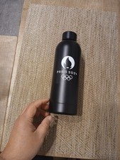 Gourde Metal Noir Jeux Olympique 2024