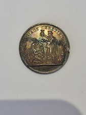 Ancienne Médaille de Mariage Chrétien en ARGENT