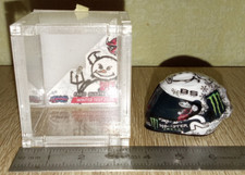 casque moto gp au 1/12 éme Fabio Quartararo pre saison 2024 no Valentino Rossi