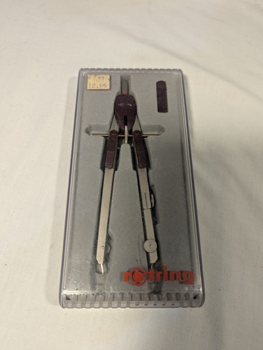 Vintage rotring compass great - rotring,