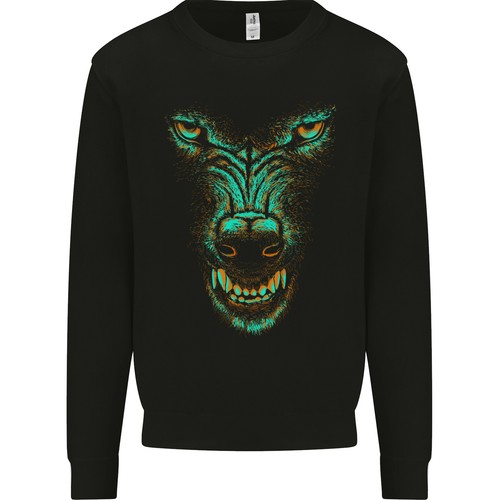 Sweat capuche enfant visage - enfant,