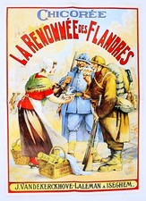 Affiche 14-18  - CHICORÉE LA