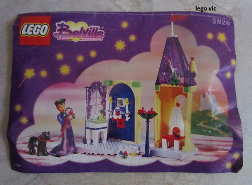 Lego 5826 belville notice - lego,