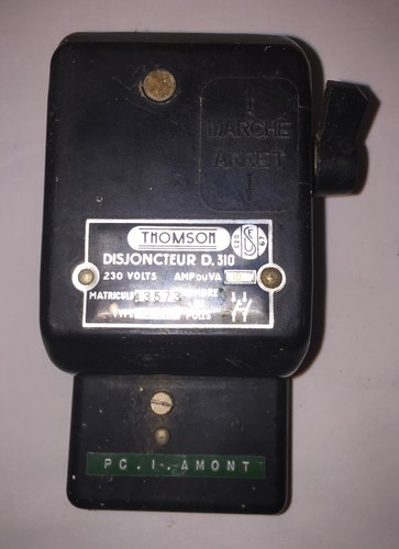 Ancien disjoncteur 230v - ancien,