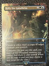 Mtg LTC—Lord Of The Rings— Rally The Galadhrim —Extended—NM