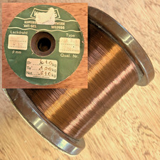 Fil cuivre émaillé vernis