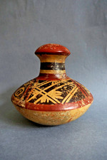 Gourde ancienne en terre cuite