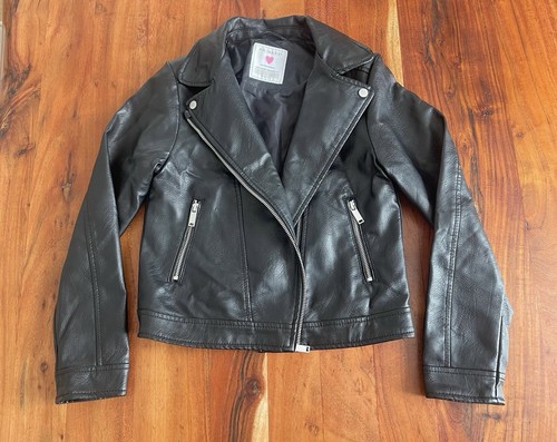 Primark veste moto fille noir