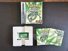 Pokémon Version Émeraude - Gameboy Avance FR Complet En Boite Avec Notice