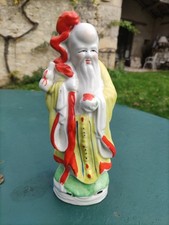 ancienne figurine chinoise en porcelaine de shou lao 
