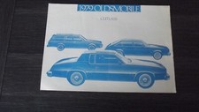 BROCHURE CATALOGUE OLDSMOBILE CUTLASS / 1979
