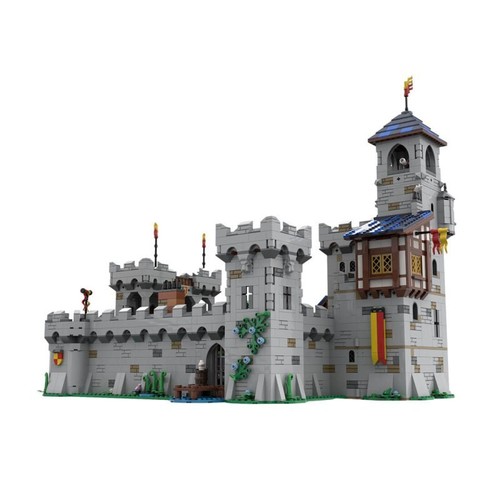 Lionbrick modular castle pour - lionbrick,