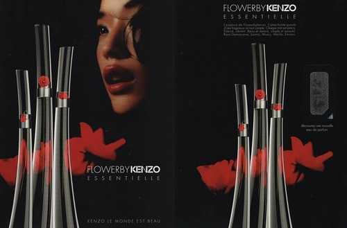 Publicité papier parfum - publicité,