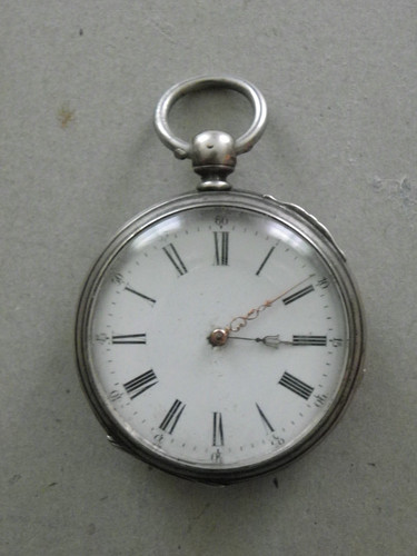 Montre gousset argent - en,