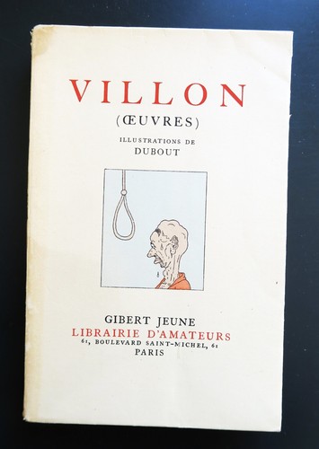 Villon oeuvres illustrations - villon,