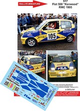 DECALS 1/24 REF 517 FIAT 500
