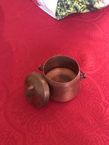 Mini chaudron cuivre ancien - mini,