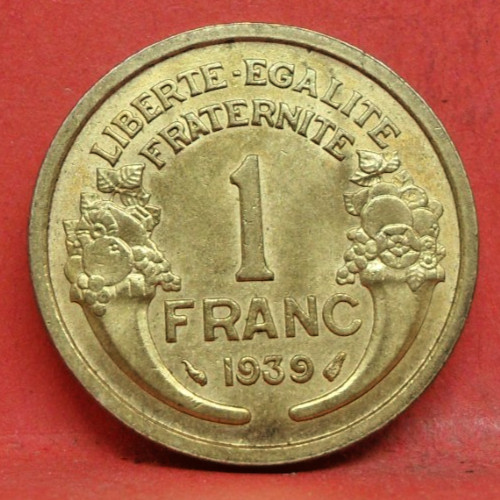 Pièce franc morlon 1939 - 1,